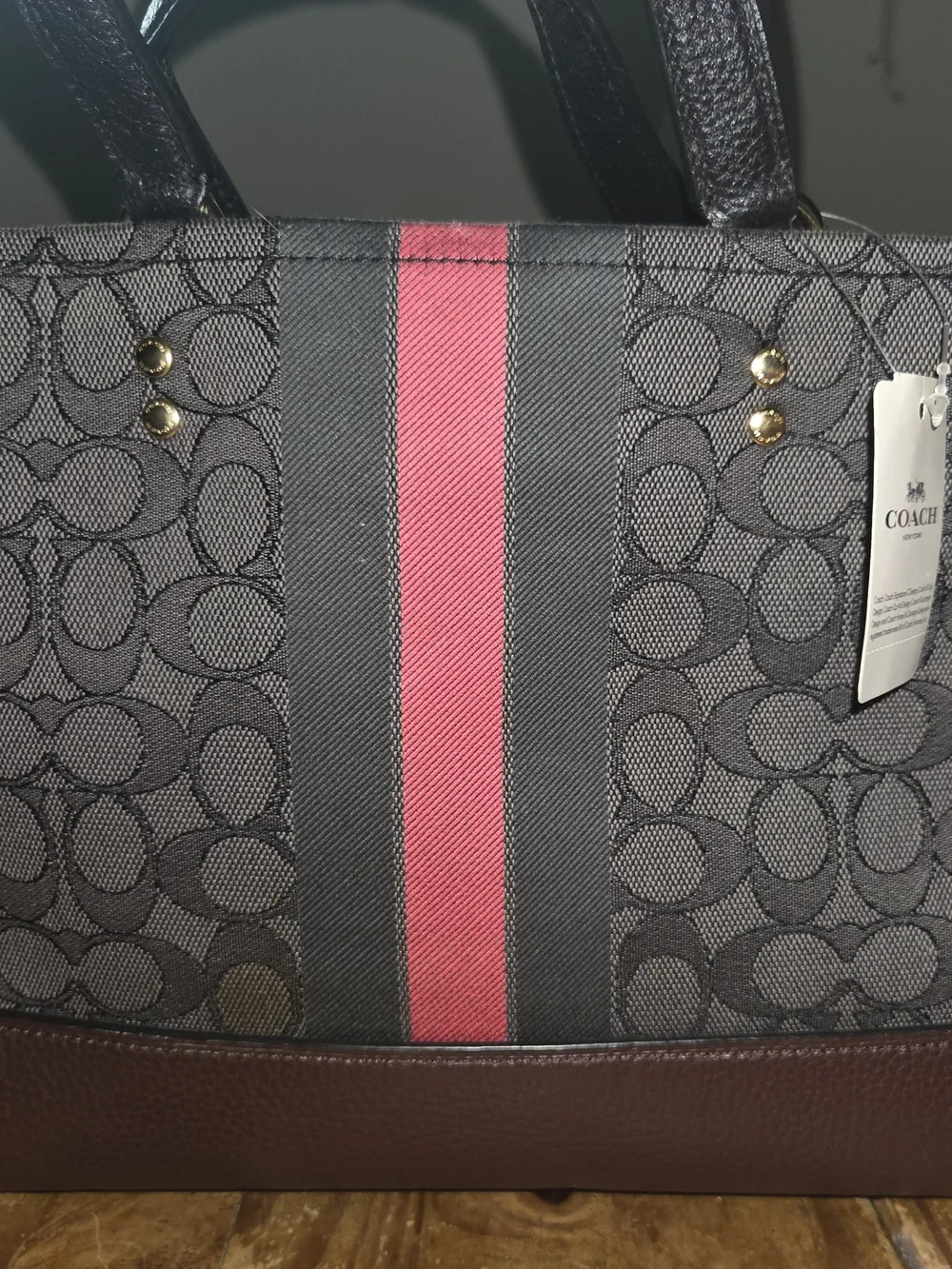 NWT COACH DEMPSEY TOTE - Picture 2 of 5